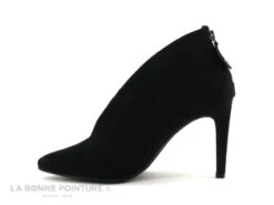 Marco Tozzi 2-25019-27 Black - Escarpin Montant Talon Haut - Zip -Célèbre Chaussures Magasin cd24607c73b9e66c561f35ea11d5d5ef 2982301 163666