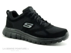 Skechers Burns Agoura - Black - 52635 - Chaussure Sport Homme