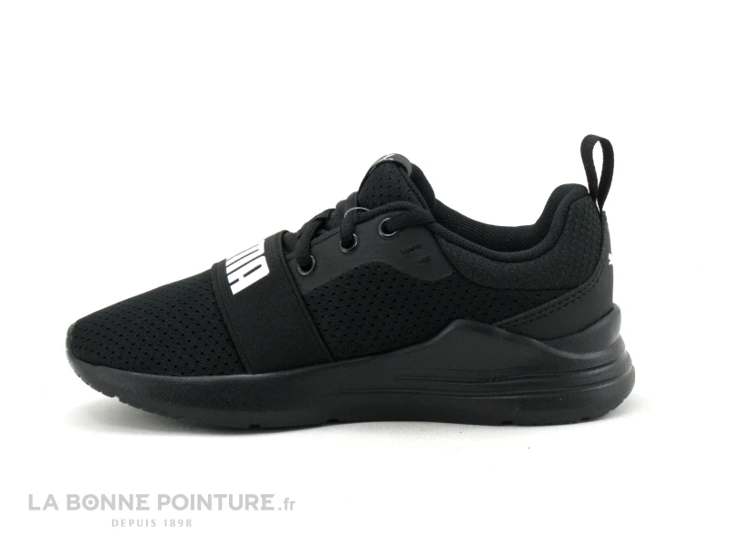 Puma WIRED RUN PS - Basket Noire Enfant 3 Puma WIRED RUN PS - Basket Noire Enfant – Image 3