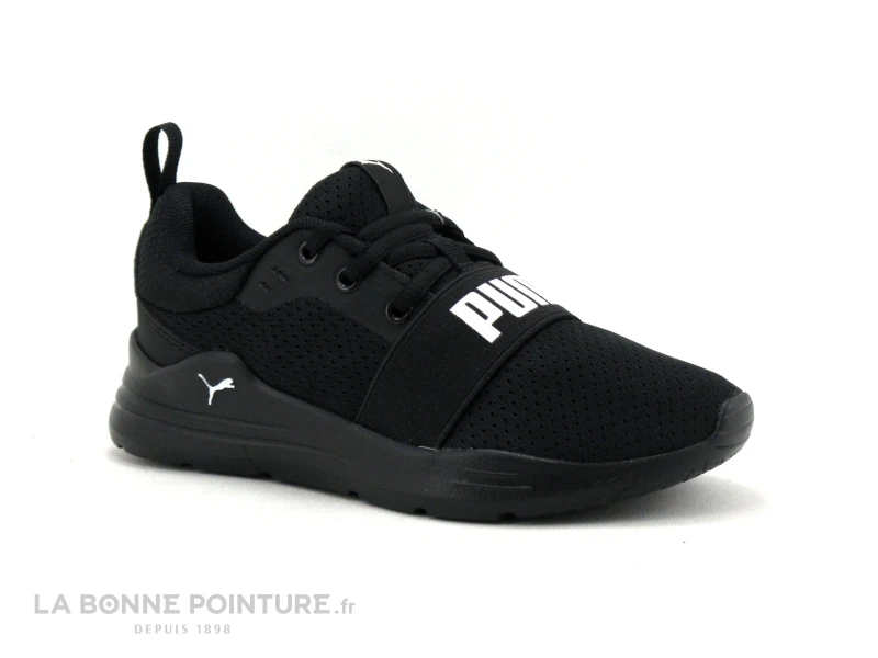 Puma WIRED RUN PS - Basket Noire Enfant 5 Puma WIRED RUN PS - Basket Noire Enfant – Image 5