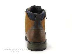 Mustang 4140-506-307 Cognac - Bottillon Homme Avec Lacet Et Zip -Célèbre Chaussures Magasin cd24607c73b9e66c561f35ea11d5d5ef a041501 177108