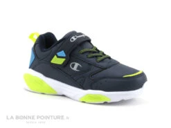 Champion WAVE B PS - Bleu Marine-Turquoise-Jaune - Basket LED GARCON -Célèbre Chaussures Magasin cd24607c73b9e66c561f35ea11d5d5ef img 0003.jpg 171566