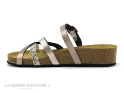 Autenti 689658 - Rose Beige Metal - Python - Mule Talon Compense -Célèbre Chaussures Magasin cd24607c73b9e66c561f35ea11d5d5ef img 0010.jpg 159968