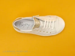 Bopy SAVA Blanc - Or Metal - Basket Mode Fille -Célèbre Chaussures Magasin cd24607c73b9e66c561f35ea11d5d5ef img 0012.jpg 146658