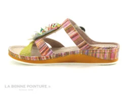 Laura Vita BRCUELO 242 Jaune Multicolore - Mule Femme -Célèbre Chaussures Magasin cd24607c73b9e66c561f35ea11d5d5ef img 0111.jpg 145069