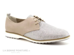 Morans VERBIER Beige Argent - Derby Femme -Célèbre Chaussures Magasin cd24607c73b9e66c561f35ea11d5d5ef img 0177.jpg 117552