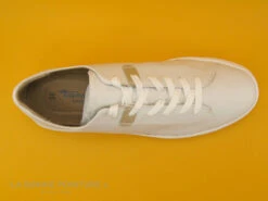 Tamaris 1-23766-26 117 White Leather - Basket Femme Cuir Blanc -Célèbre Chaussures Magasin cd24607c73b9e66c561f35ea11d5d5ef img 0342.jpg 160441