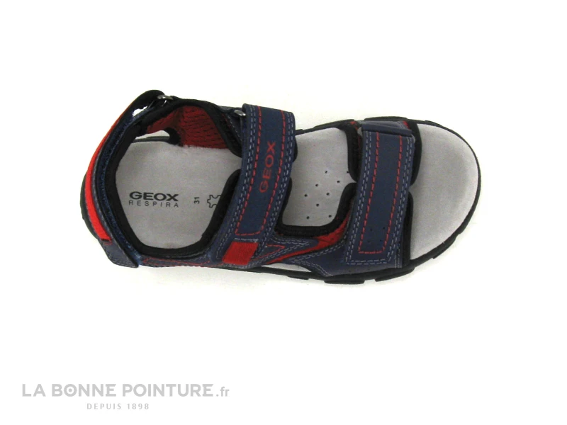 Geox J0224A Sandale STRADA - Navy Red - GARCON 6 Geox J0224A Sandale STRADA - Navy Red - GARCON – Image 6