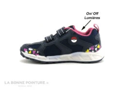 Geox SHUTTLE J8206D - Bleu Rose - Pokemon - Basket LED Fille -Célèbre Chaussures Magasin cd24607c73b9e66c561f35ea11d5d5ef img 0719.jpg 129565