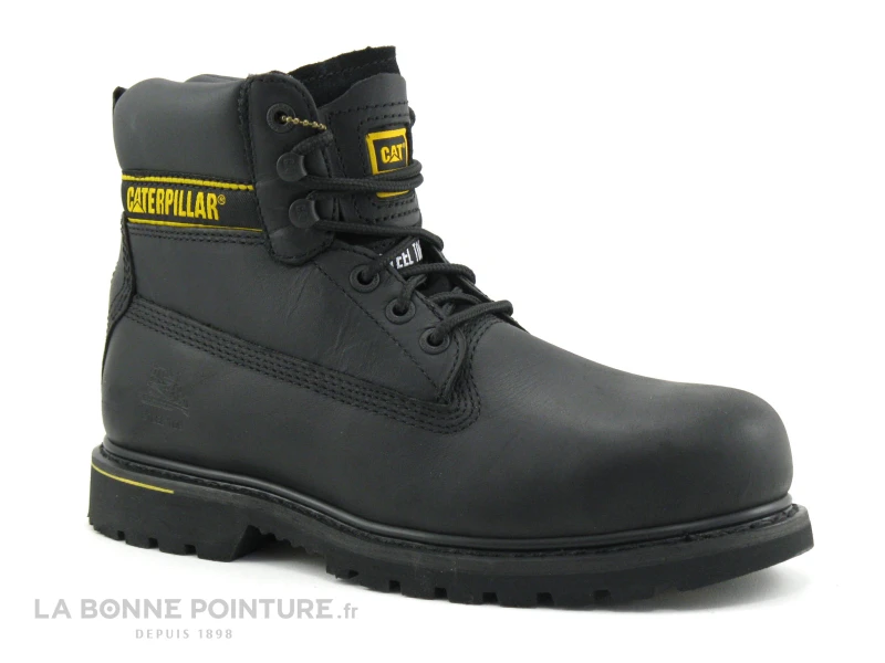 CATerpillar Cat Holton SB Noir 708026 Boots Homme 1 CATerpillar Cat Holton SB Noir 708026 Boots Homme