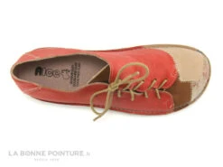 Alce Shoes 9058 - Rouge - Beige - Lacet Lateral - Chaussure Basse F -Célèbre Chaussures Magasin cd24607c73b9e66c561f35ea11d5d5ef img 0821.jpg 129679