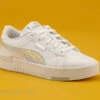 Puma JADA RAINBOW Blanc - Argent - Sneakers Blanches Fille