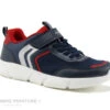 Geox SVETH Navy Red - J166PA - Basket GARCON Elastique Et Velcro