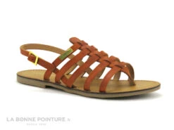 Tropeziennes HERILO 23245 Red - Sandale Cuir Orange -Célèbre Chaussures Magasin cd24607c73b9e66c561f35ea11d5d5ef img 1172.jpg 148170