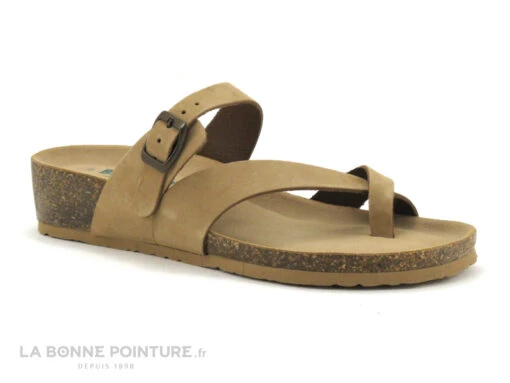 Bionatura 12A456 Beige - Tong Reglable Femme