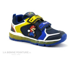 Geox SUPER-MARIO J1644A Android - Royal Yellow - Basket Basse Led -Célèbre Chaussures Magasin cd24607c73b9e66c561f35ea11d5d5ef img 13112 161617
