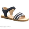 Geox KARLY J9235G - Navy - Sandale Fille Bleu Marine