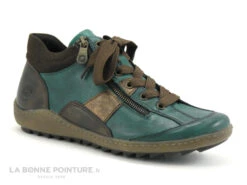 Remonte 1481-12 Bleu Et Marron - Chaussure Montante Femme -Célèbre Chaussures Magasin cd24607c73b9e66c561f35ea11d5d5ef img 1450.jpg 173397