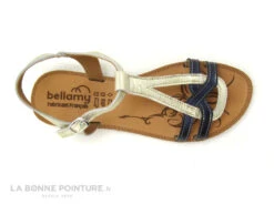 Bellamy TILOU Or Marine - Sandale Cuir Fille -Célèbre Chaussures Magasin cd24607c73b9e66c561f35ea11d5d5ef img 1455.jpg 148007