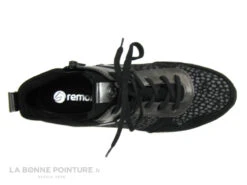 Remonte R2543-42 - Noir - Gris Metal - Pois - Chaussure Montante Femme -Célèbre Chaussures Magasin cd24607c73b9e66c561f35ea11d5d5ef img 1469.jpg 173419