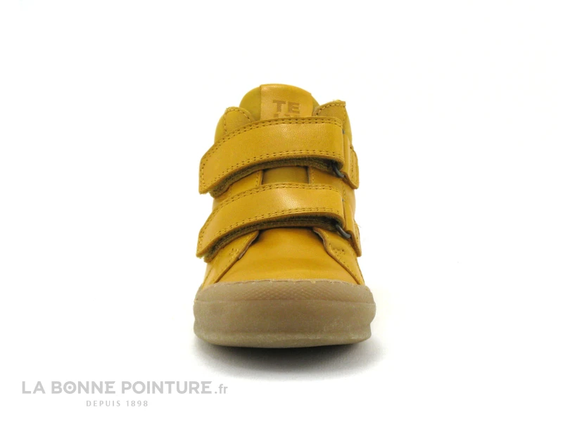 Telyoh Y00732-2905 Yellow - Boots Enfant Cuir Jaune - 2 Scratches 2 Telyoh Y00732-2905 Yellow - Boots Enfant Cuir Jaune - 2 Scratches – Image 2