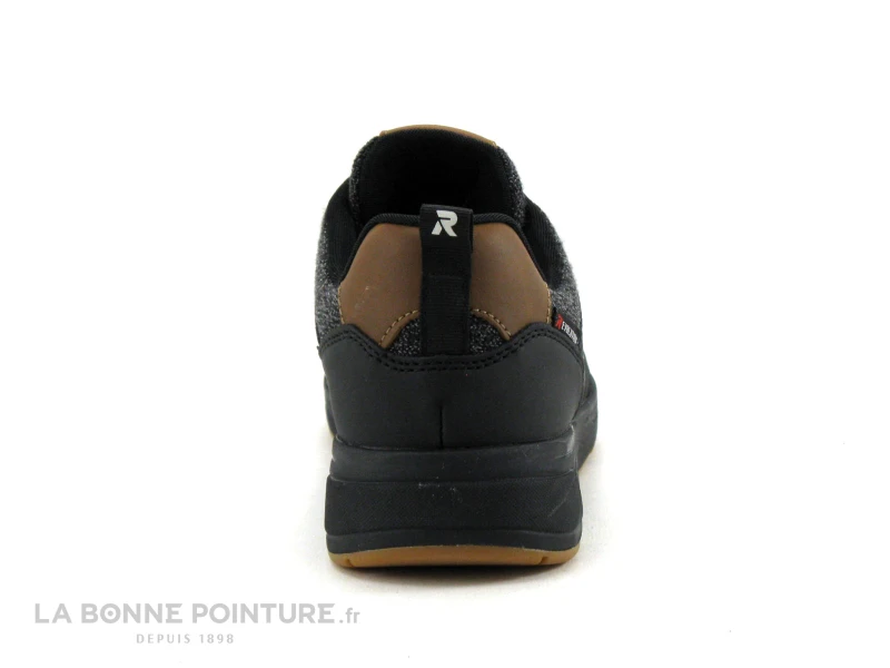 Rieker Revolution 07005-00 - Basket De Ville Homme Noire Et Marron 4 Rieker Revolution 07005-00 - Basket De Ville Homme Noire Et Marron – Image 4