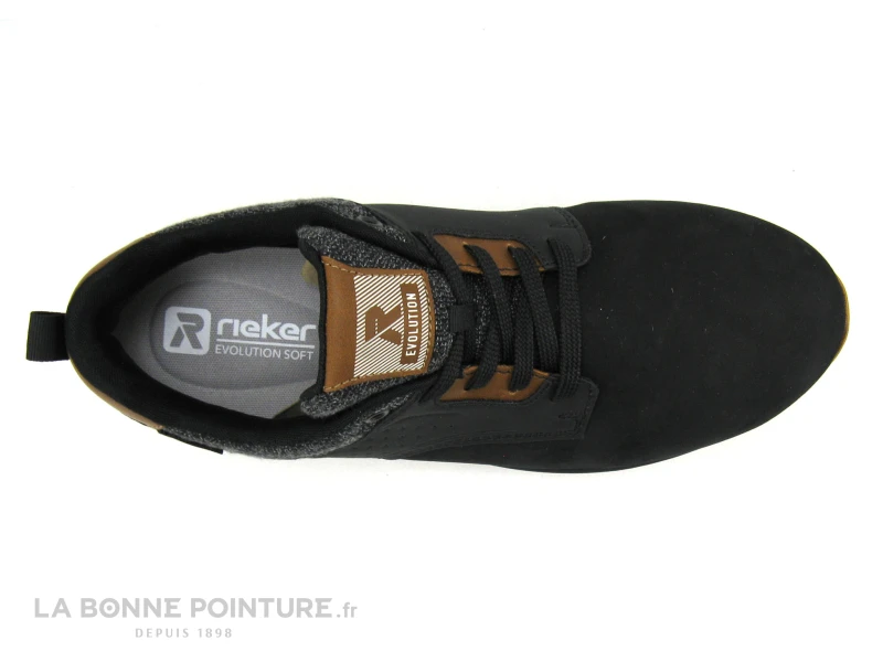 Rieker Revolution 07005-00 - Basket De Ville Homme Noire Et Marron 6 Rieker Revolution 07005-00 - Basket De Ville Homme Noire Et Marron – Image 6