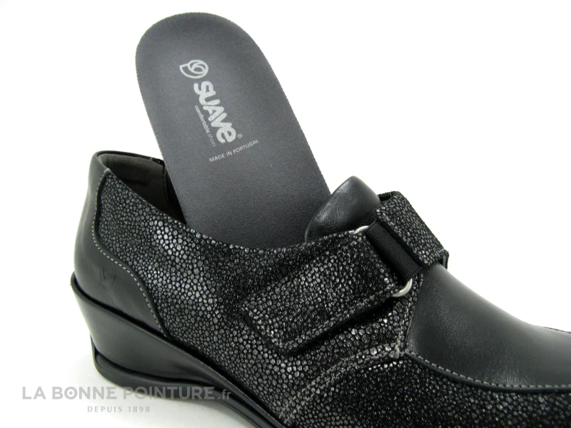 Suave ALPES 5016T Black Multi - Chaussure Compensee Avec Scratch 5 Suave ALPES 5016T Black Multi - Chaussure Compensee Avec Scratch – Image 5