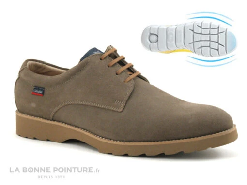 Callaghan 18100-3 MALIBU Petra - Chaussure Derbi Homme Beige