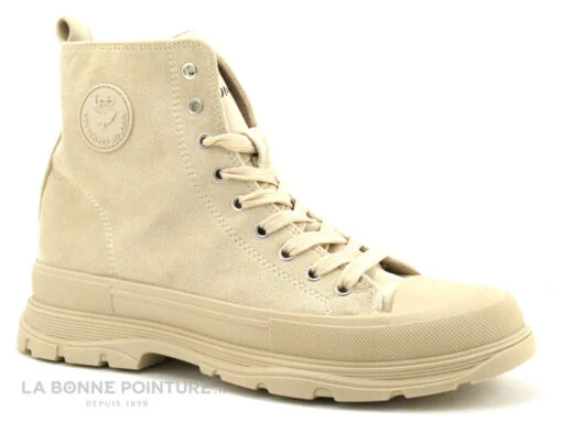 LPB Les Petites Bombes - ELENA Beige - Basket Montante Femme