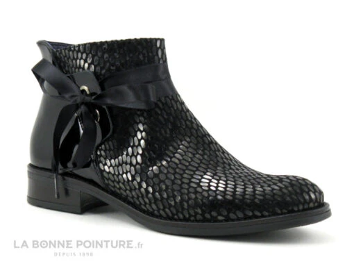 Dorking Tierra D8004 ISGL - Bottine Noire Femme