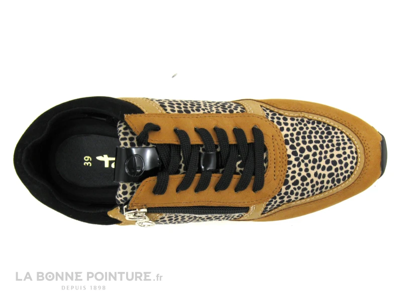 Tamaris 1-23733-29 Cognac - Sneakers Mode Femme Marron 6 Tamaris 1-23733-29 Cognac - Sneakers Mode Femme Marron – Image 6