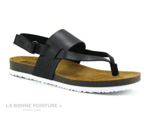 TBS BARTOLI C7004 Noir - Sandale Avec Entre-doigt