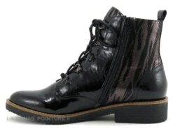 Fugitive GENETE Noir Verni - LPSY159 - Bottine A Lacet Noire Avec Zip -Célèbre Chaussures Magasin cd24607c73b9e66c561f35ea11d5d5ef img 2522.jpg 174693