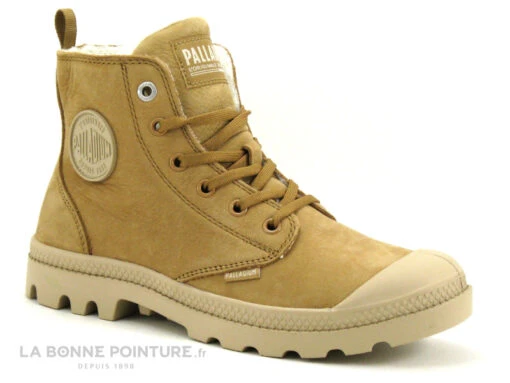 Palladium PAMPA Hi Zip Dear Brown 95982-252-M - Boots Femme