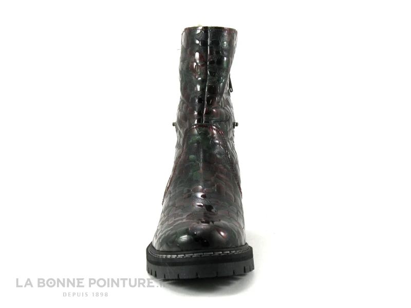 Hooper JUNO - Croco Imp Multicolore - Bottine Femme 3 Hooper JUNO - Croco Imp Multicolore - Bottine Femme – Image 3