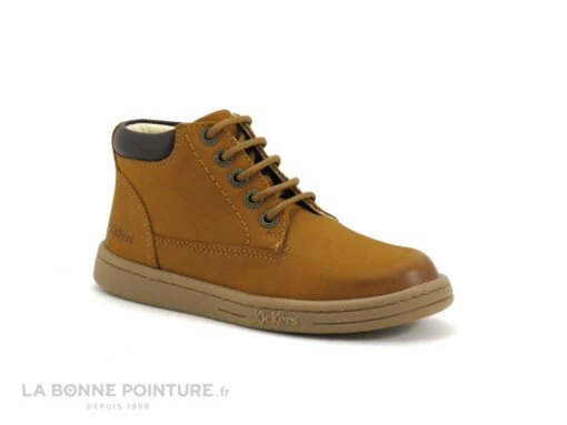 Kickers TACKLAND 785323-30 116 Camel Marron - Bottillon GARCON