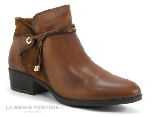Pikolinos DAROCA W1U-8505 Cuero - Boots Femme Marron Clair