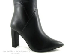 Tamaris 1-25349-29 Black - Bottine Talon Haut En Cuir Noir - Bout Pointu -Célèbre Chaussures Magasin cd24607c73b9e66c561f35ea11d5d5ef img 2974.jpg 175200