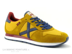 Munich MASSANA 435 Jaune Bleu Bordeaux - Basket Ville Homme