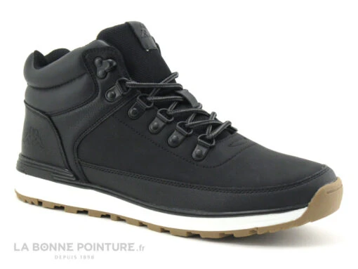 Kappa MONSI Baskets Montantes Noires Lacets
