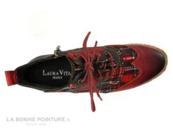 Laura Vita COCRALIEO 17 Rouge Chaussures Montantes Zip Lacets -Célèbre Chaussures Magasin cd24607c73b9e66c561f35ea11d5d5ef img 3163.jpg 150977
