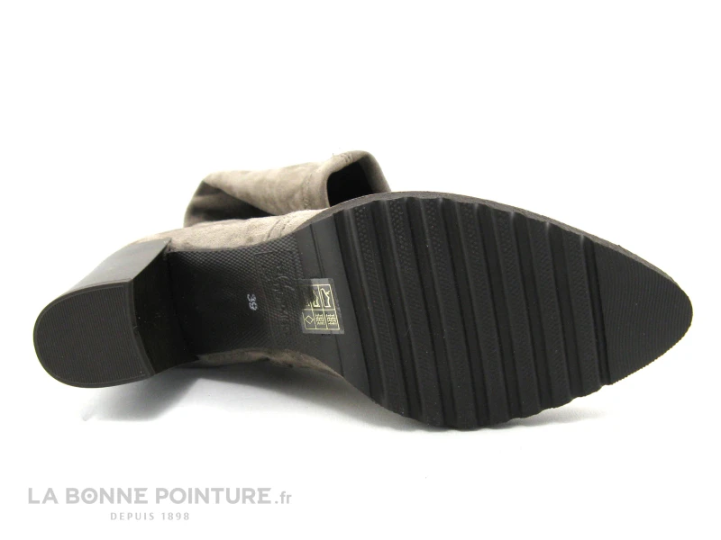Dorking D7890 THAIS - Stretch Taupe - Botte Femme Talon Haut 7 Dorking D7890 THAIS - Stretch Taupe - Botte Femme Talon Haut – Image 7