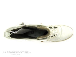 Mustang 1402 501 203 Glace - Bottine Blanche Femme -Célèbre Chaussures Magasin cd24607c73b9e66c561f35ea11d5d5ef img 3321.jpg 175567