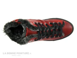 Morans GRALU Rouge - Basket Montante Femme - Fourrure Grise -Célèbre Chaussures Magasin cd24607c73b9e66c561f35ea11d5d5ef img 3504.jpg 175718