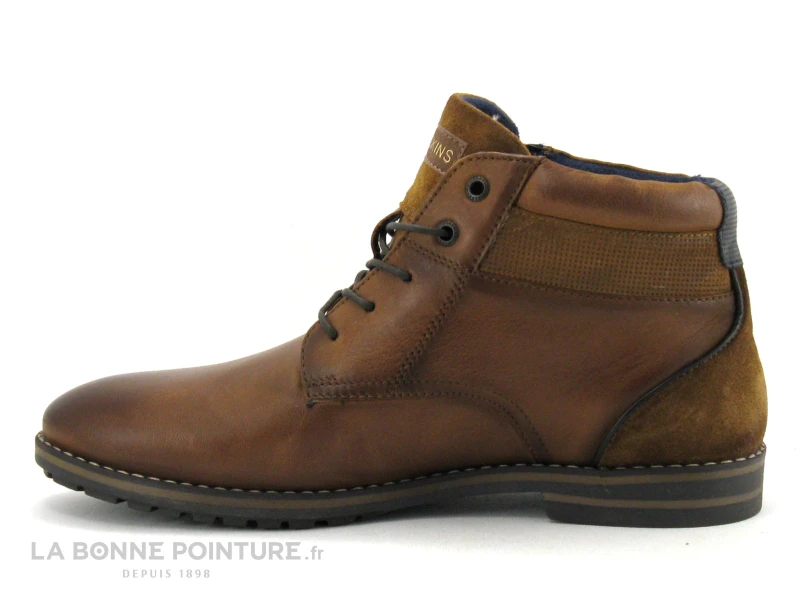 Redskins ELEC Cognac Marine - Chaussure Montante Homme Marron 3 Redskins ELEC Cognac Marine - Chaussure Montante Homme Marron – Image 3