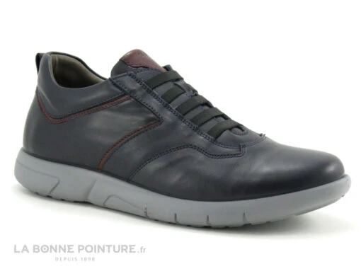 Esse 28714 Navy - Basket Ville Homme Bleu Marine Avec Elastiques