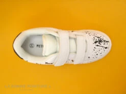 Petit Genie ES4075J Blanc - Tachetee Noir Et Jaune - Basket Velcro Fille -Célèbre Chaussures Magasin cd24607c73b9e66c561f35ea11d5d5ef img 3643.jpg 151539