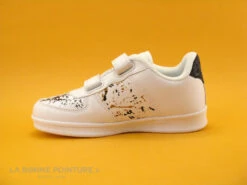 Petit Genie ES4075J Blanc - Tachetee Noir Et Jaune - Basket Velcro Fille -Célèbre Chaussures Magasin cd24607c73b9e66c561f35ea11d5d5ef img 3646.jpg 151536