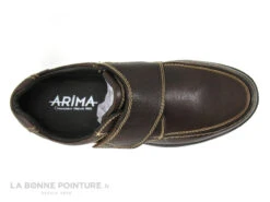 Arima OSVALD Coffee - Chaussure Homme Cuir Marron - Bride Velcro -Célèbre Chaussures Magasin cd24607c73b9e66c561f35ea11d5d5ef img 3719.jpg 164470